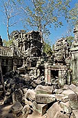 Ta Prohm temple - ruins of the central sanctuary